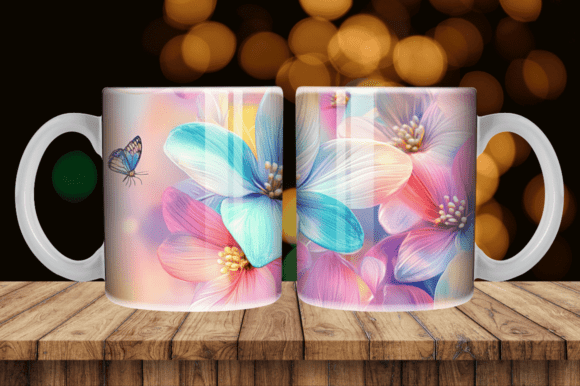 Download Summer Flower Watercolor Mug Tumbler - Summer flower watercolor Collection